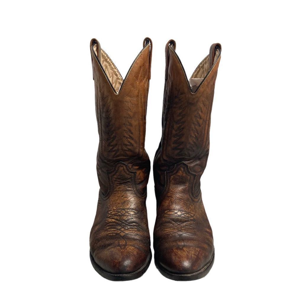 MASON Men’s Leather Cowboy Boots Size 9.5 SEE‎ DESCRIPTION